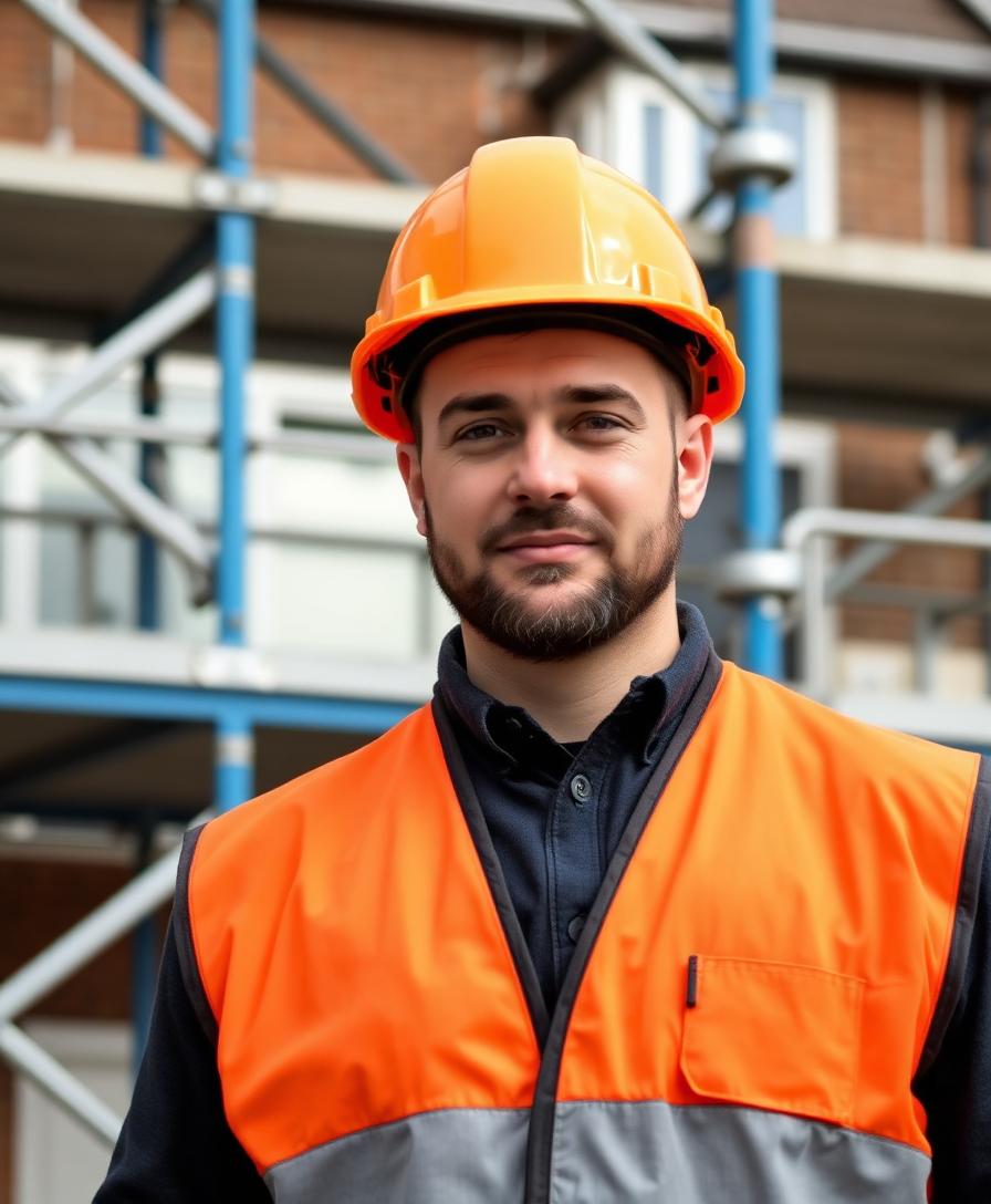 Daniel Page, Site Supervisor at Spartan Scaffolding